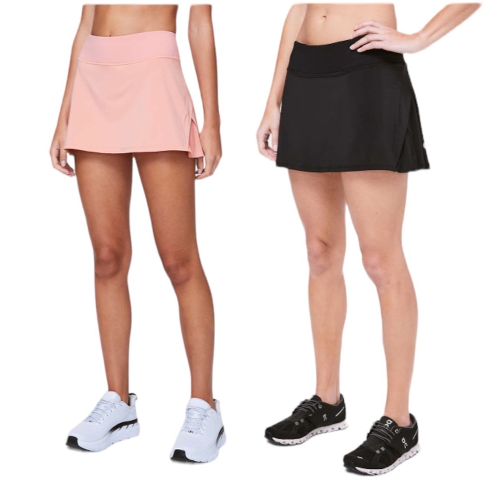 2 Lululemon Play Off the Pleats Skirts bundle